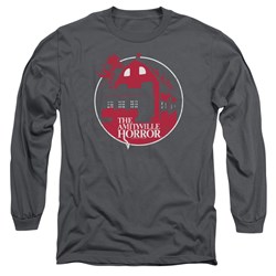 Amityville Horror - Mens Red House Long Sleeve T-Shirt