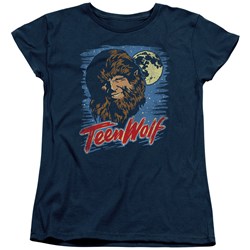 Teen Wolf - Womens Moon Wolf T-Shirt