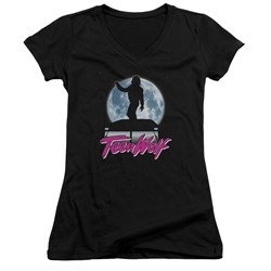 Teen Wolf - Juniors Moonlight Surf V-Neck T-Shirt