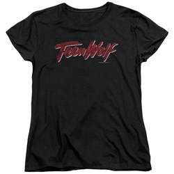 Teen Wolf - Womens Scrawl Logo T-Shirt