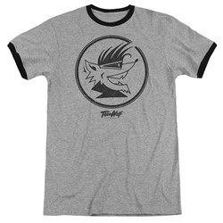 Teen Wolf - Mens Wolf Head Ringer T-Shirt