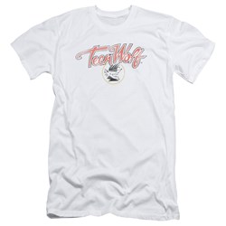 Teen Wolf - Mens Poster Logo Slim Fit T-Shirt