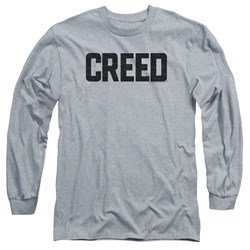 Creed - Mens Cracked Logo Long Sleeve T-Shirt