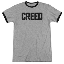 Creed - Mens Cracked Logo Ringer T-Shirt