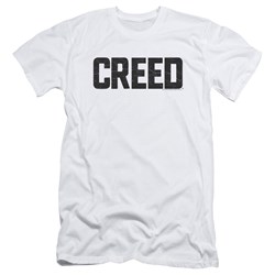 Creed - Mens Cracked Logo Slim Fit T-Shirt