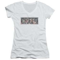 Creed - Juniors Pep Talk V-Neck T-Shirt