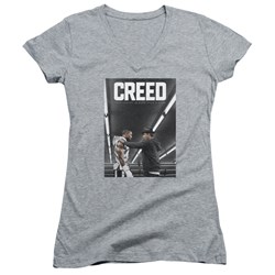 Creed - Juniors Poster V-Neck T-Shirt