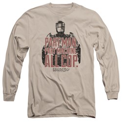 Robocop - Mens Vintage Tagline Long Sleeve T-Shirt