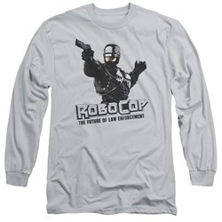Robocop - Mens Future Of Law Long Sleeve T-Shirt