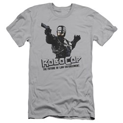 Robocop - Mens Future Of Law Slim Fit T-Shirt