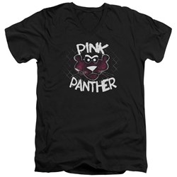 Pink Panther - Mens Spray Panther V-Neck T-Shirt