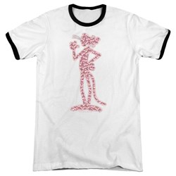 Pink Panther - Mens Heads Ringer T-Shirt