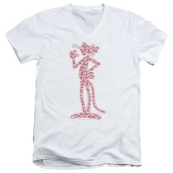 Pink Panther - Mens Heads V-Neck T-Shirt