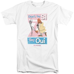 Pink Panther - Mens Say Oui Tall T-Shirt