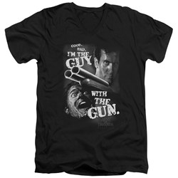 Army Of Darkness - Mens Guy With The Gun V-Neck T-Shirt
