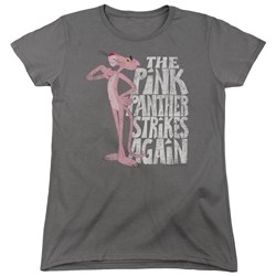 Pink Panther - Womens Strikes Again T-Shirt