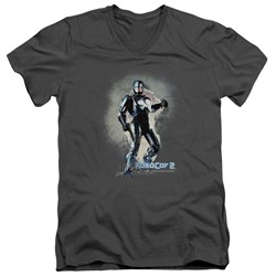 Robocop - Mens Break On Through V-Neck T-Shirt
