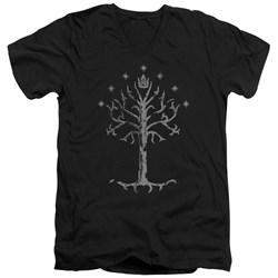 Lord Of The Rings - Mens Tree Of Gondor V-Neck T-Shirt