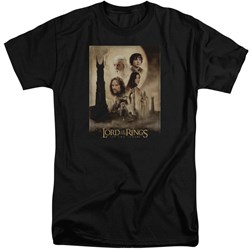 Lord Of The Rings - Mens Tt Poster Tall T-Shirt