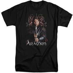 Lord Of The Rings - Mens Aragorn Tall T-Shirt