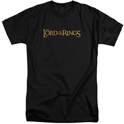 Lord Of The Rings - Mens Lotr Logo Tall T-Shirt