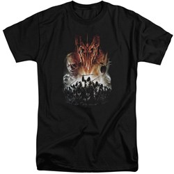 Lord Of The Rings - Mens Evil Rising Tall T-Shirt