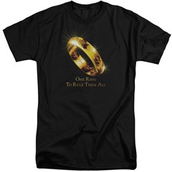 Lord Of The Rings - Mens One Ring Tall T-Shirt
