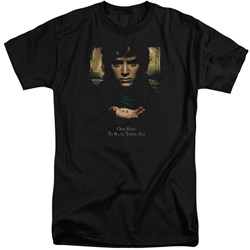 Lord Of The Rings - Mens Frodo One Ring Tall T-Shirt