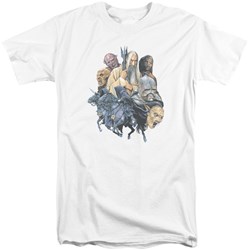 Lord Of The Rings - Mens Collage Of Evil Tall T-Shirt