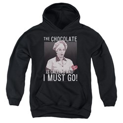 I Love Lucy - Youth Chocolate Calling Pullover Hoodie