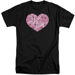 I Love Lucy - Mens Many Moods Logo Tall T-Shirt