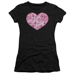 I Love Lucy - Juniors Many Moods Logo T-Shirt