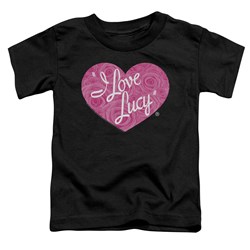 I Love Lucy - Toddlers Floral Logo T-Shirt