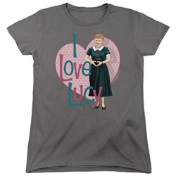 I Love Lucy - Womens Heart You T-Shirt