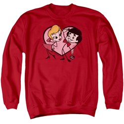 I Love Lucy - Mens Cartoon Love Sweater