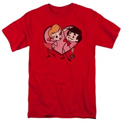 I Love Lucy - Mens Cartoon Love T-Shirt