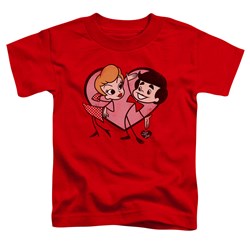 I Love Lucy - Toddlers Cartoon Love T-Shirt