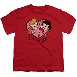 I Love Lucy - Big Boys Cartoon Love T-Shirt