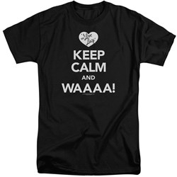 I Love Lucy - Mens Keep Calm Waaa Tall T-Shirt