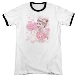 I Love Lucy - Mens Show Stopper Ringer T-Shirt