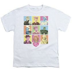 I Love Lucy - Big Boys So Many Faces T-Shirt