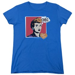 I Love Lucy - Womens I Love Worhol Omg T-Shirt