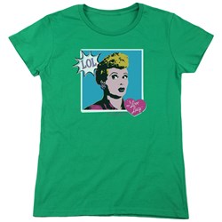 I Love Lucy - Womens I Love Worhol Lol T-Shirt