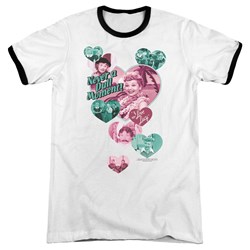 I Love Lucy - Mens Never A Dull Moment Ringer T-Shirt