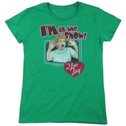 I Love Lucy - Womens Put Me In The Show T-Shirt
