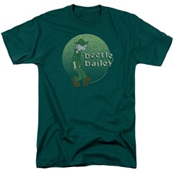 Beetle Bailey - Mens Green Beetle T-Shirt