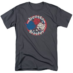 Beetle Bailey - Mens Red White And Bailey T-Shirt