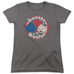 Beetle Bailey - Womens Red White And Bailey T-Shirt