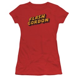 Flash Gordon - Juniors Logo T-Shirt
