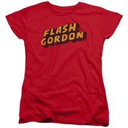 Flash Gordon - Womens Logo T-Shirt